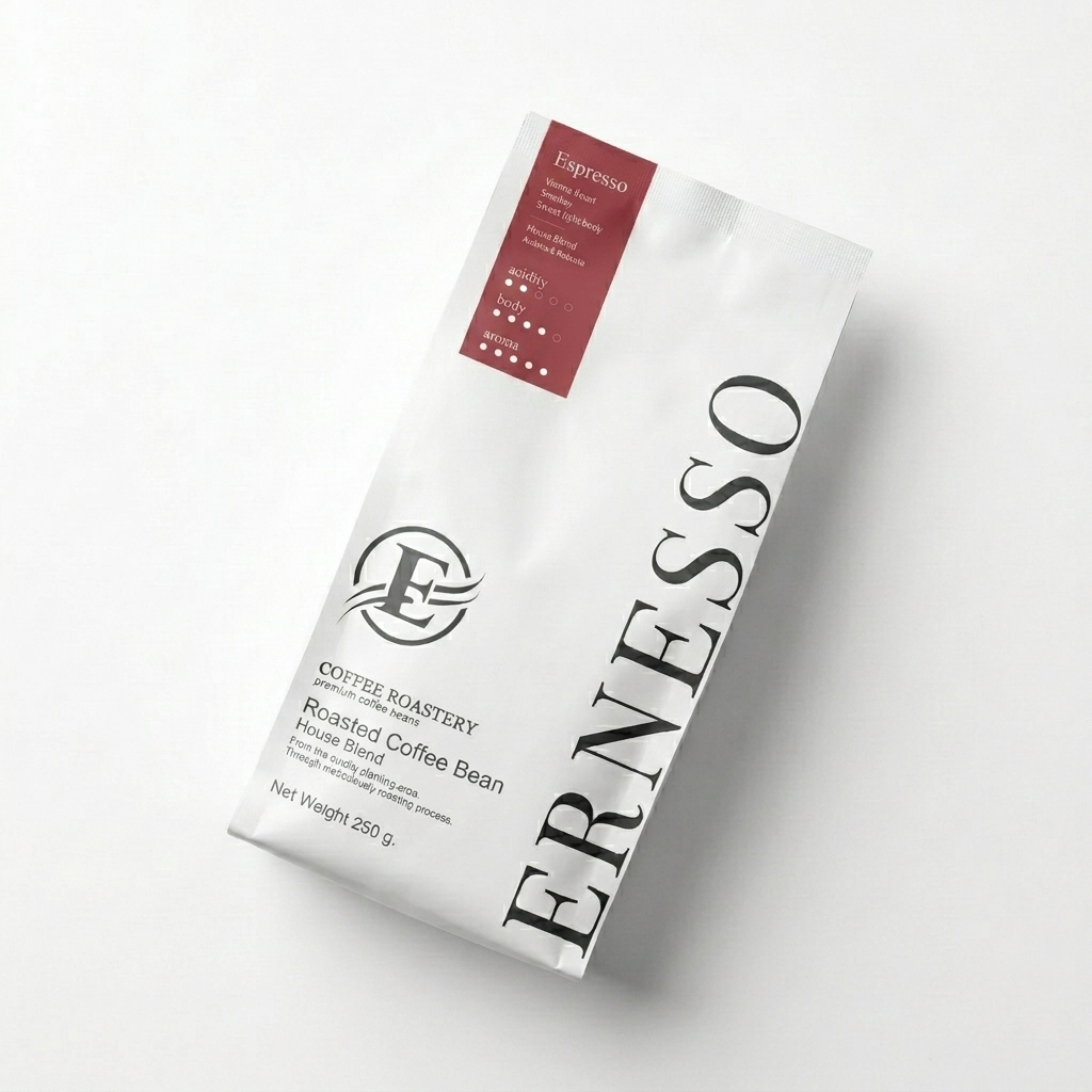 เมล็ดกาแฟคั่ว Ernesso Coffee : Espresso บรรจุ 250 g