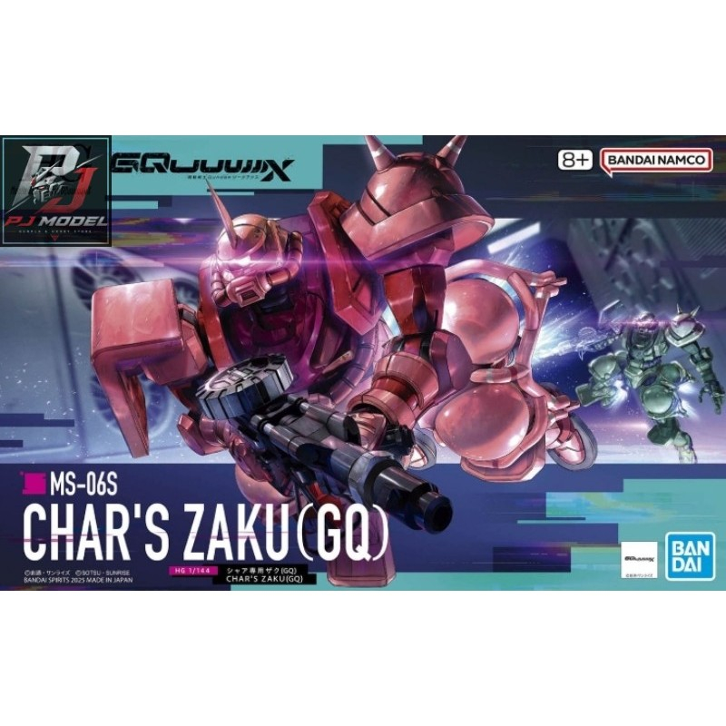 HG 1/144 Char's Zaku (GQ) GQuuuuuuX