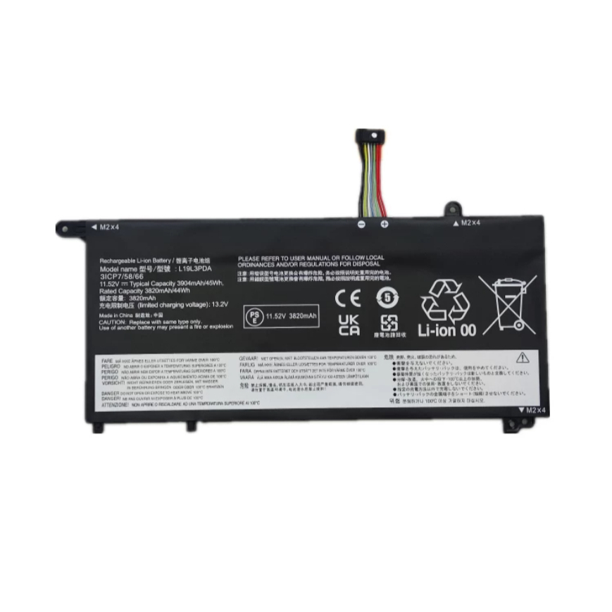 สำหรับ Lenovo L19C3PDA L19L3PDA L19D3PDA SB10Z21208 21196 แบตเตอรี่