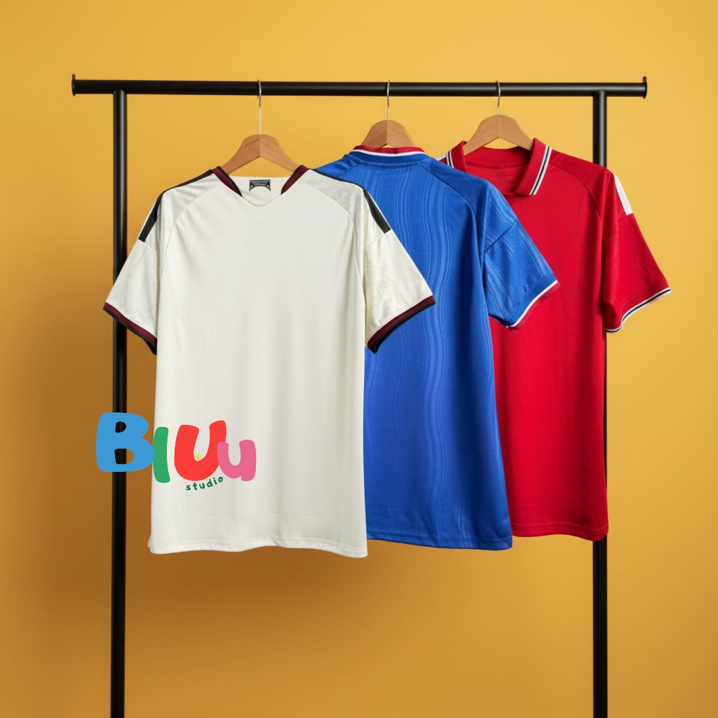 (S-5XL) เสื้อฟุตบอล เสื้อกีฬา ll ม u U 3 สี ปี 2026-27 เกรดแฟนบอล โลโก้ปัก สามารถเพิ่มเบอร์ชื่อได้
