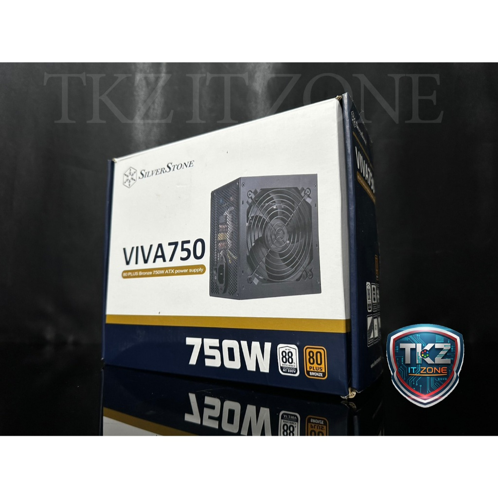 เพาเวอร์ซัพพลาย(power supply) Silverstone Viva 750w (750w 80+ bronze)