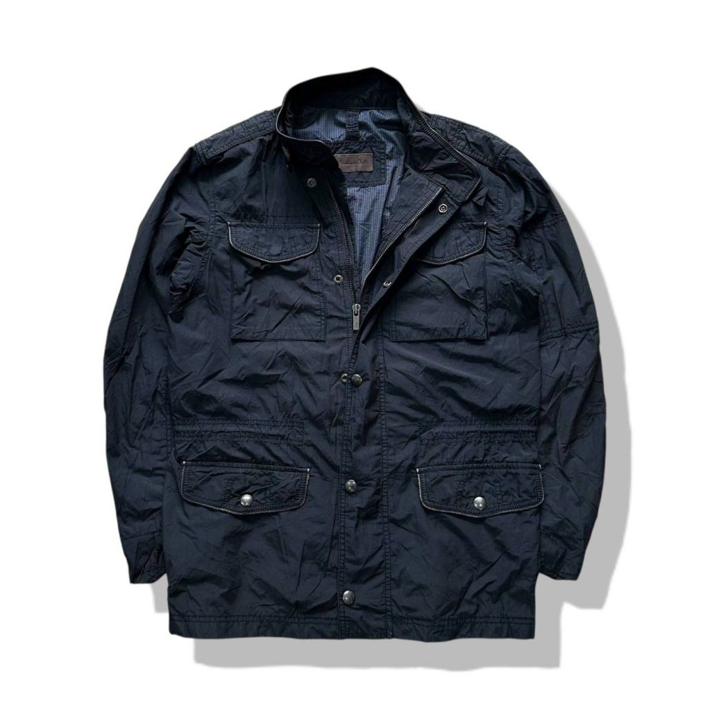 Massimo Dutti Long Parka Full Zipper Jacket(M) มือสอง รอบอก 43”