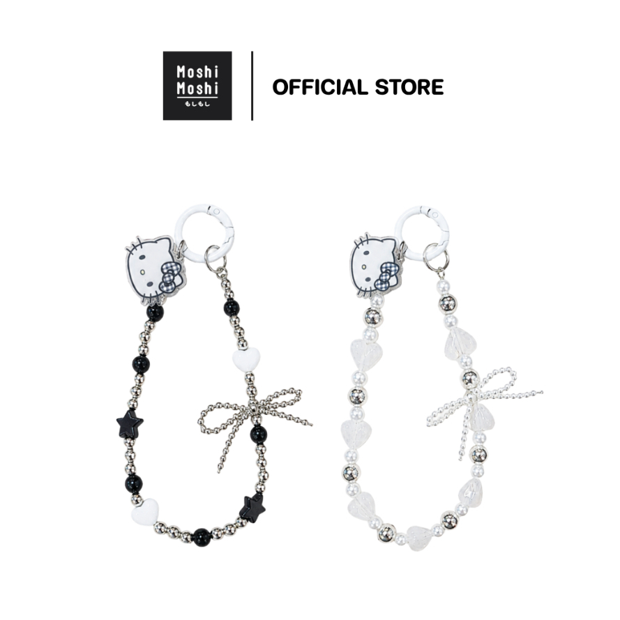 Moshi Moshi สายห้อยมือถือ สายคล้องโทรศัพท์ ลาย Hello Kitty ลิขสิทธิ์แท้จากค่าย Sanrio รุ่น 6100008758-8759