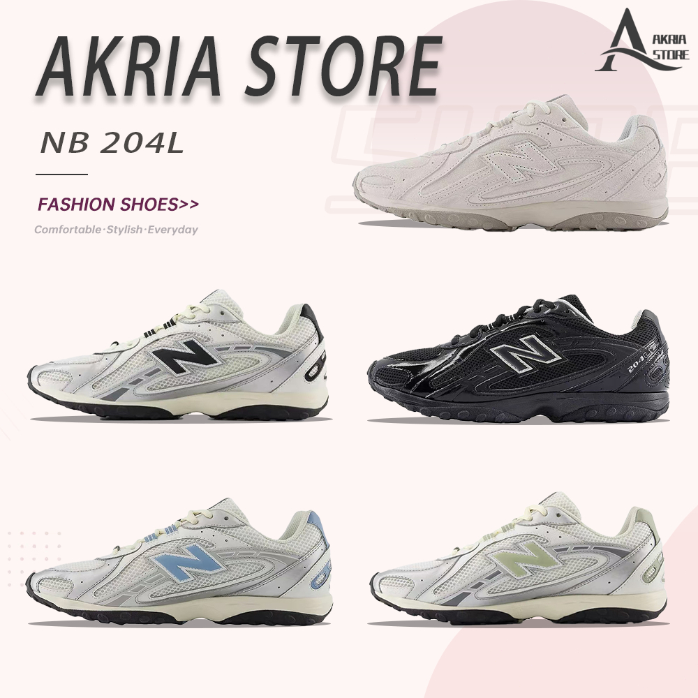 (รับหิ้วของจากเกาหลี ) รรองเท้าลำลองแฟชั่น ทันสมัยหลากหลาย NB 204L U204LSWD/U204LKTA/U204LKTI ✅ของแท