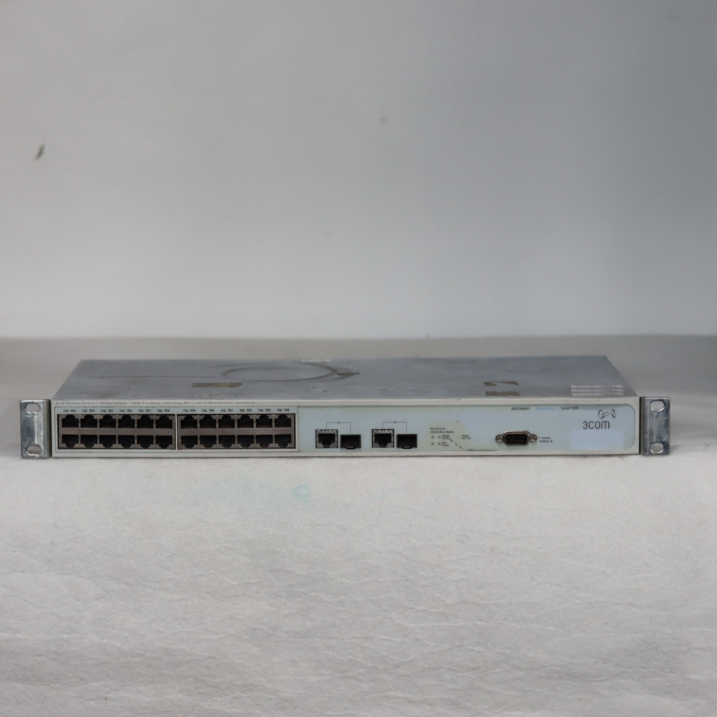 3Com SuperStack 3 Switch 3226 (รหัสรุ่น 3CR17500-91)เน็ตเวิร์กสวิตช์ (Network Switch) แบบ Managed Sw