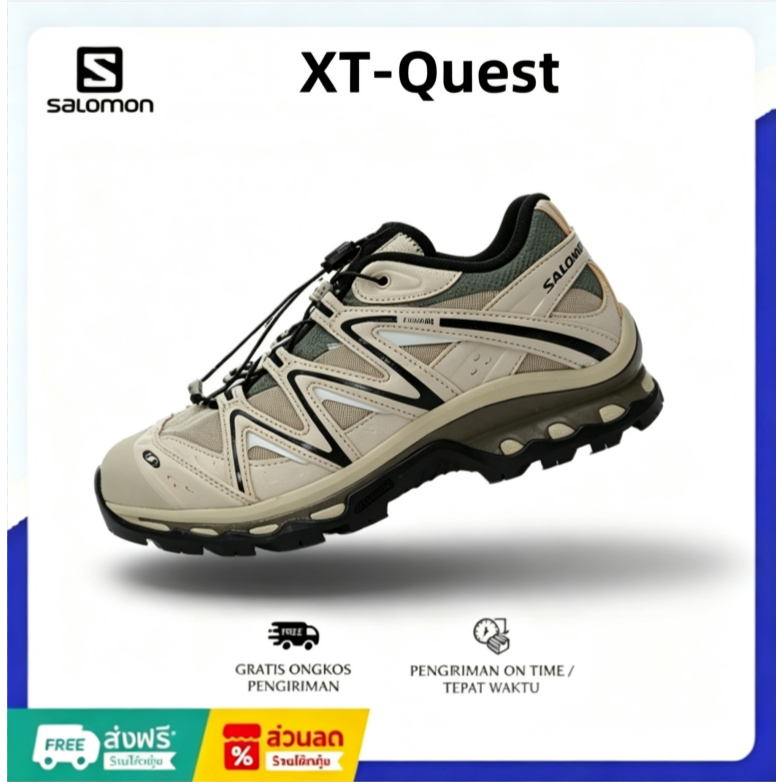 SALOMON xt quest รองเท้าวิ่งข้ามประเทศ, รองเท้ากีฬาอเนกประสงค์ Unisex