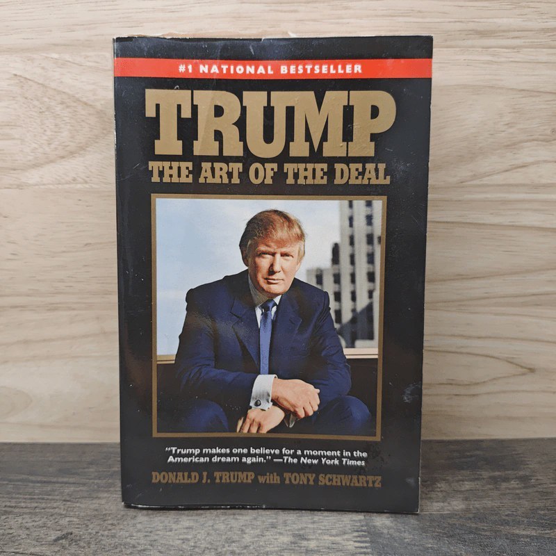 Trump The Art of the Deal - Donald J. Trump, Tony Schwartz 🏷️ 1139333 [W1]