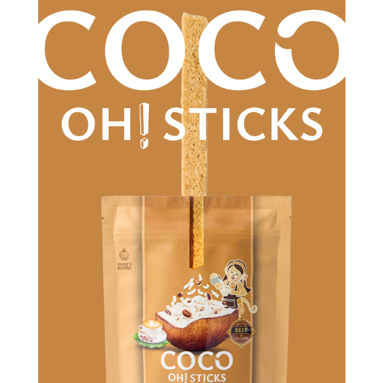 Siam’s Royal - Coco OH! Sticks LATTEE