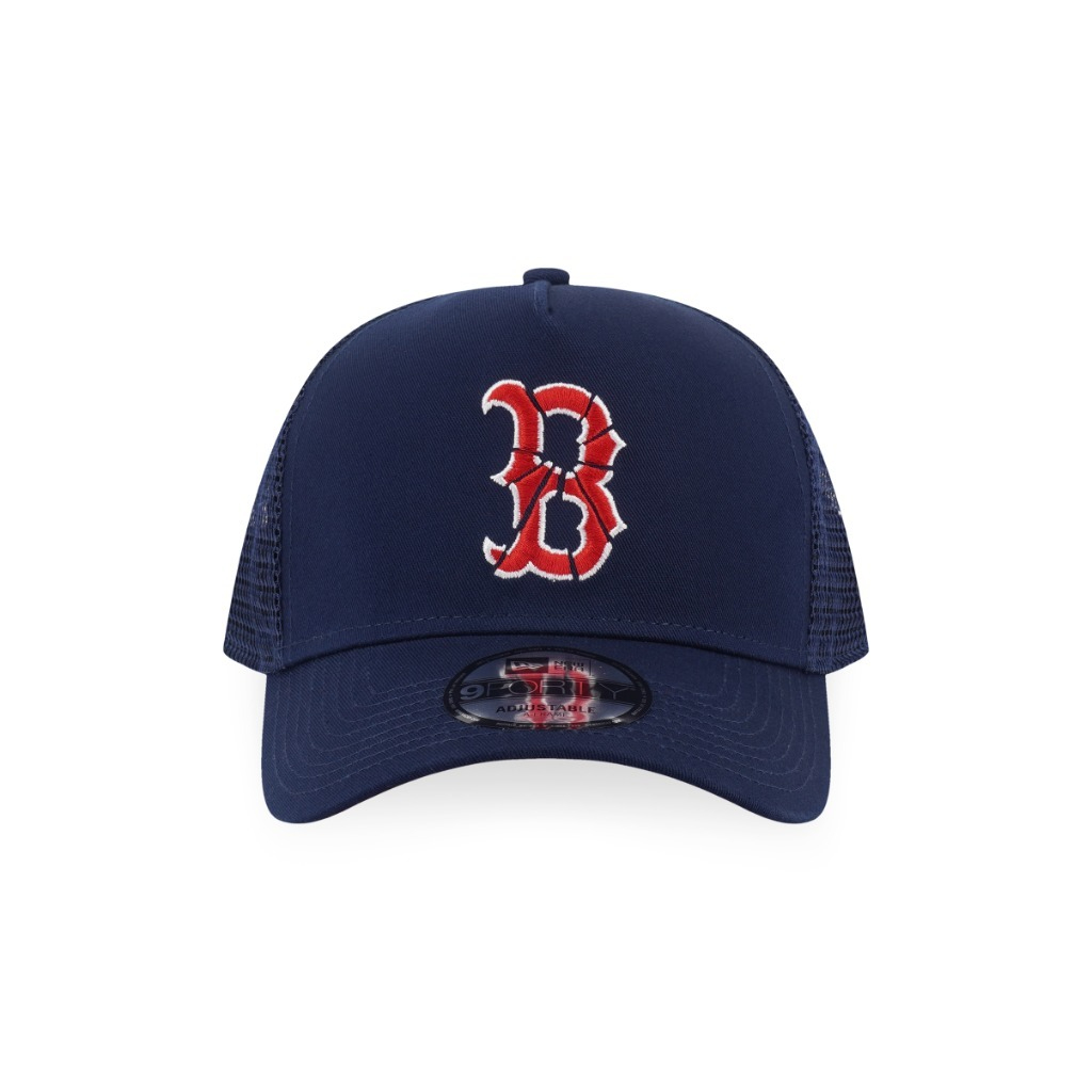 New Era قبعة Trucker ‏9Forty ‏Boston Red Sox — أزرق — صورة 2