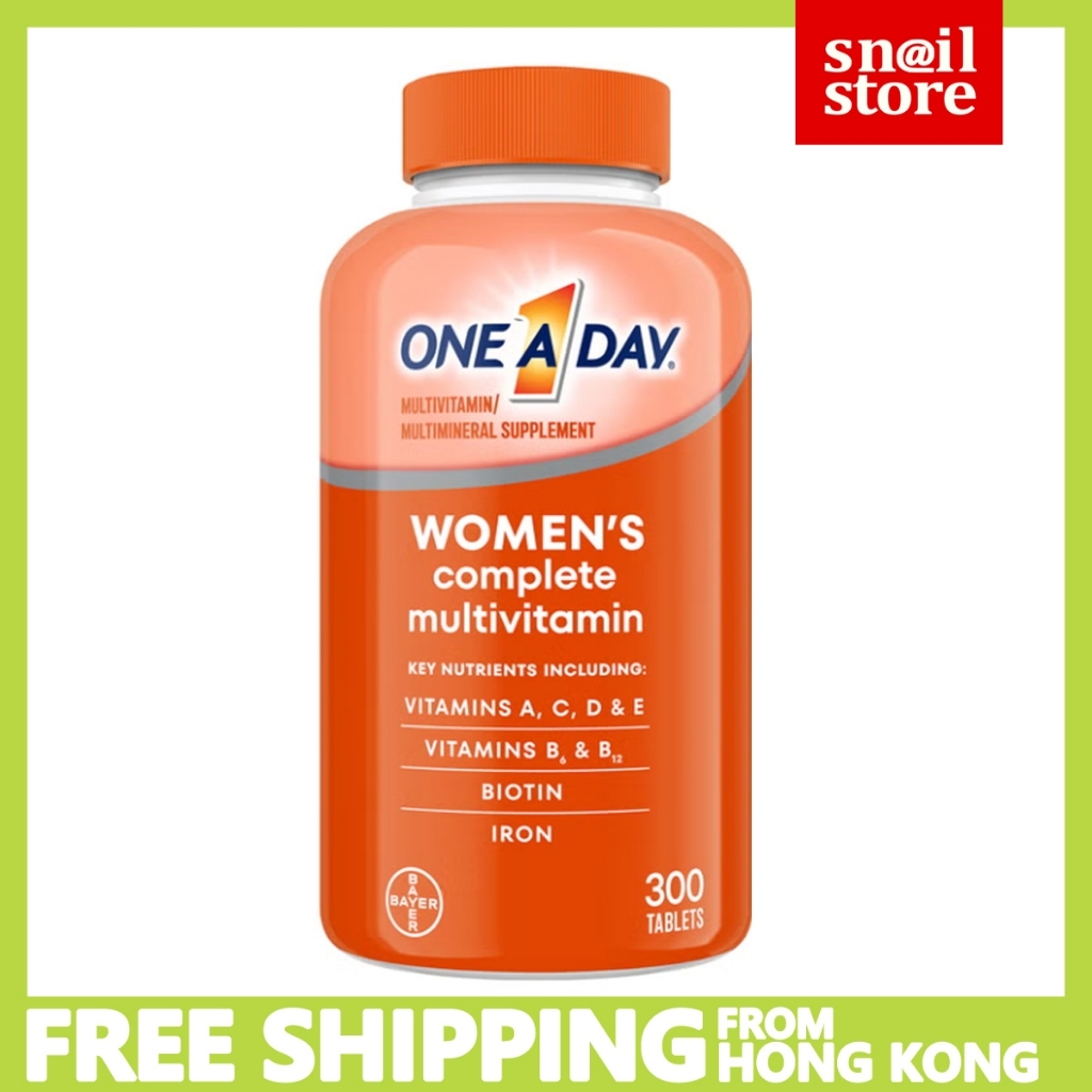 ONE A DAY Bayer One A Day （EXP 2028）  Women Complete Multivitamin 300 Tablets