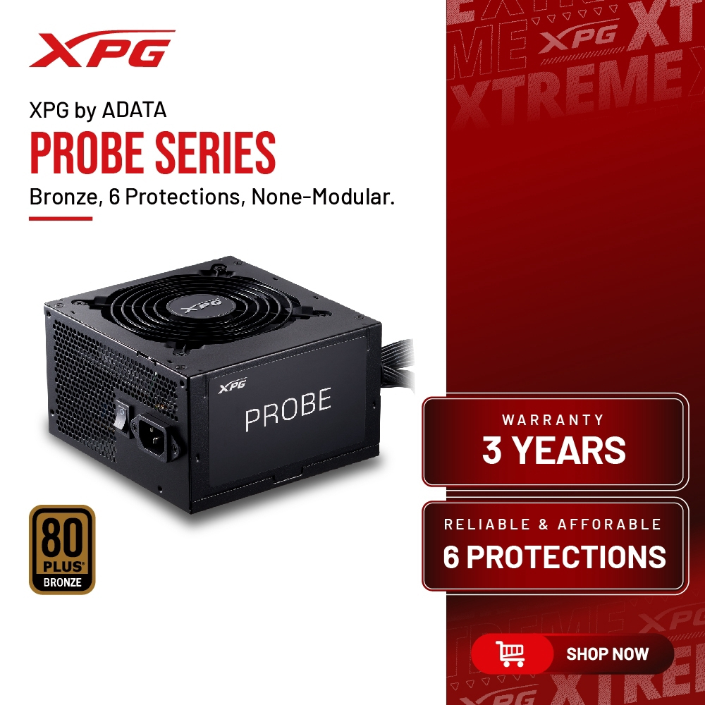 XPG PROBE Bronze Power Supply700W 600W 80 Plus Bronze