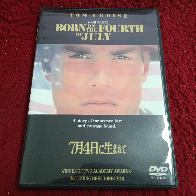 DVD สากล  Born on the Fourth of July สภาพตามรูปปก AK5-43