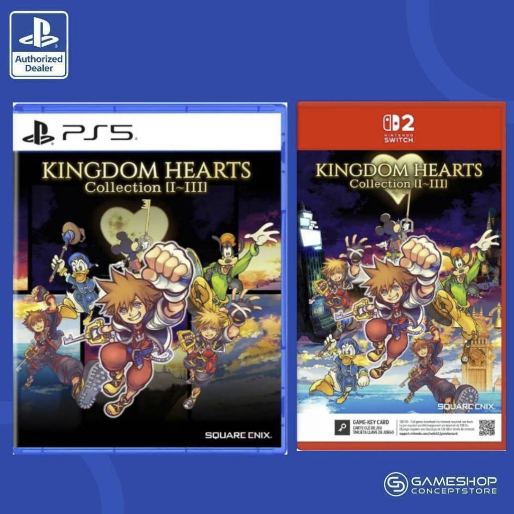 [Pre-Order 8 ตุลาคม] : PS5 / NS2 [GKC] Kingdom Hearts Collection [I–III] (Asia)