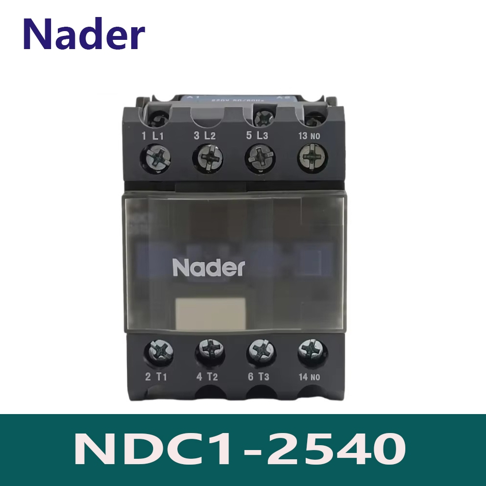 Nader Liangxin AC Contactor NDC1-2540 110V 220V 380V แบรนด์แท้ สำหรับตู้คอนโทรล