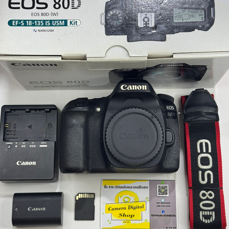 กล้องมือสอง Canon EOS 80D