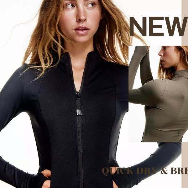 88 OUTLET BERSHKA QUICK-DRY & BREATHABLE ZIP-UP MUST-HAVE! แจ็คเก็ตทรงสับ พรางหุ่นให้ดูเพรียวมีเอวทันทีที่ใส่