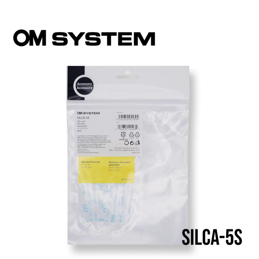 OM SYSTEM Silica gel (5 pieces) — Small size version SILCA-5S