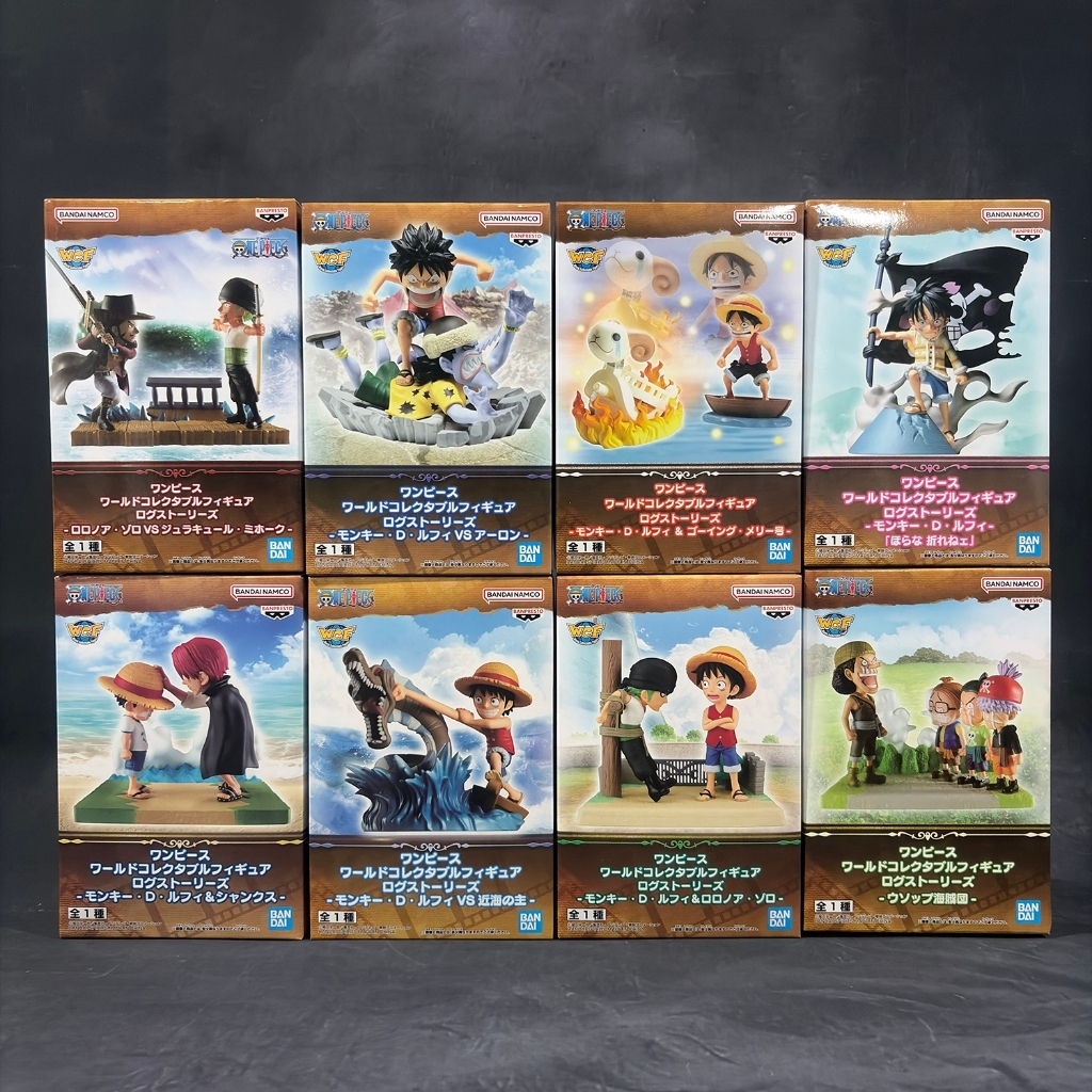 [**พร้อมส่ง**] One Piece - Log Stories Figure (ของแท้ Lot.JP)