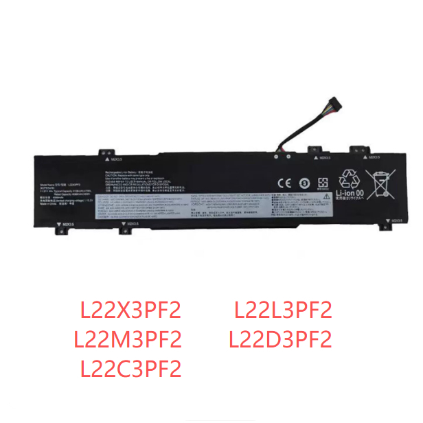 เหมาะสำหรับแบตเตอรี่ Lenovo L22X3PF2 L22L3PF2 L22M3PF2 L22D3PF2 L22C3PF2 battery