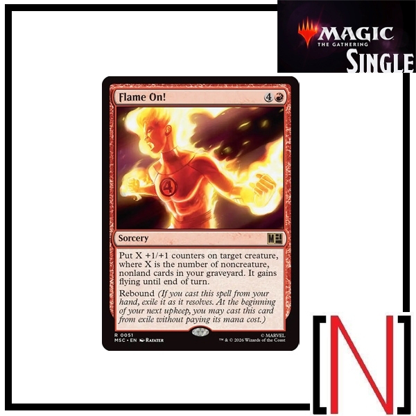 [MTG][Single][MSC] Flame On! ระดับ Rare [ภาษาอังกฤษ]
