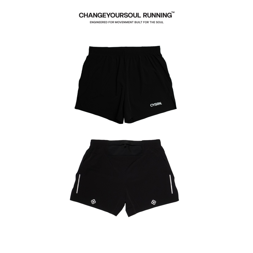 CYS Running Aero Shorts 5" | กางเกงวิ่ง ผ้าน้ำหนักเบา แห้งไว ระบายอากาศ มีซับในแบบกางเกงใน ปลายขาไร้ตะเข็บ Unisex