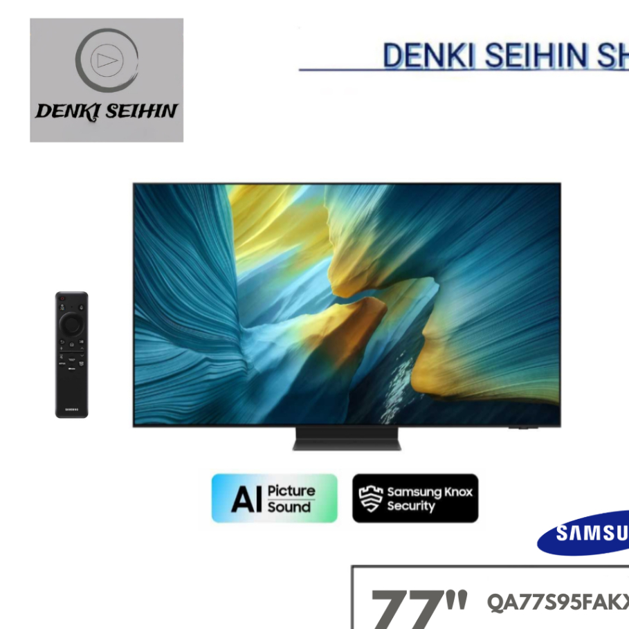 SAMSUNG OLED TV 4K Vision AI Smart TV รุ่น QA77S95FAKXXT Series S95F