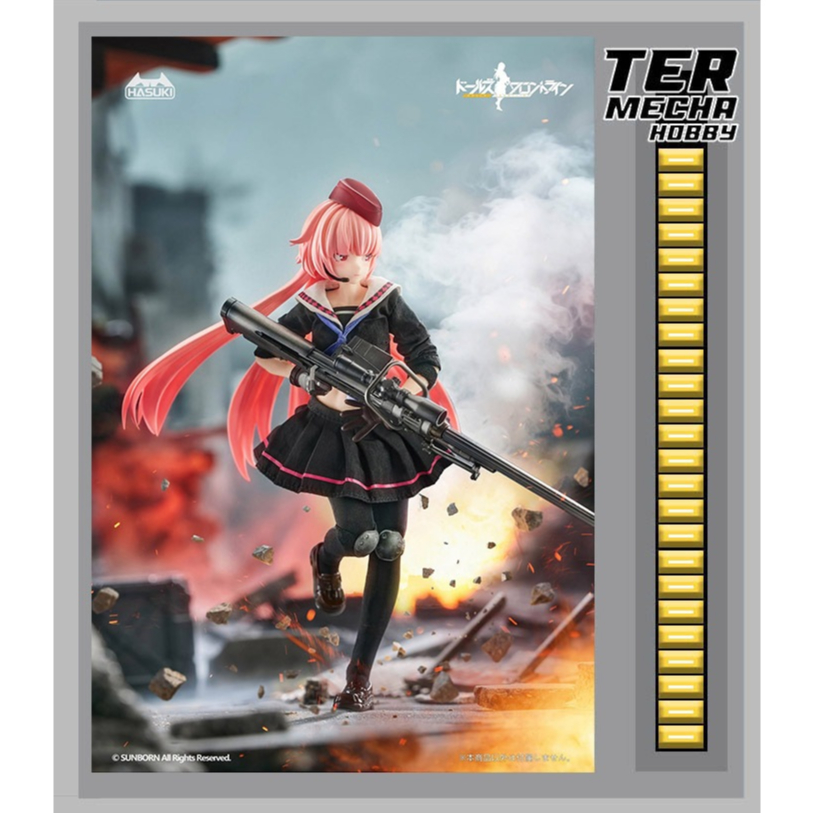 ค่ายHASUKI    PA011 1/12 Grils Frontline"Girls Frontline NTW-20 Sniper Rifle"