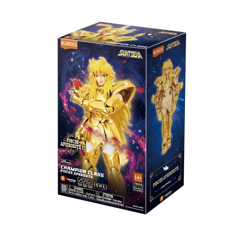 (พร้อมส่ง) Blokees Figures - Saint Seiya 75018 Champion Class 15 - Pisces Aphrodite