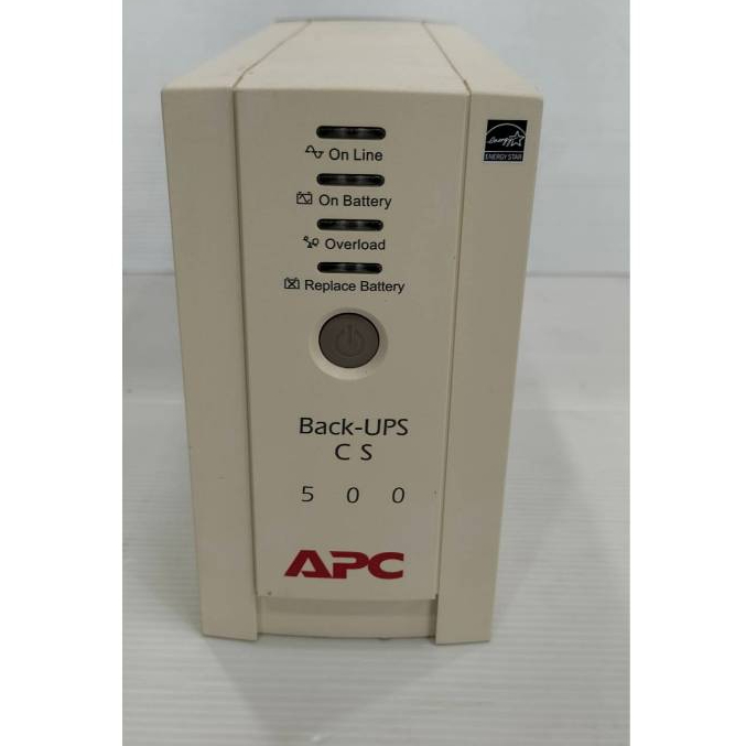 UPS APC ( BK500EI ) มือสอง ขายเครื่่องเปล่า เทสก่อนส่งมอบ สินค้ามือสองอาจมีรอยจากการใช้งานมาบ้าง