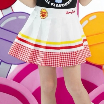Thelandofvava เฉพาะกระโปรงเด็กจุ๊บ LOOK10 - VNXK0020 THE LAND OF VAVA ลิขสิทธิ์แท้จาก vava