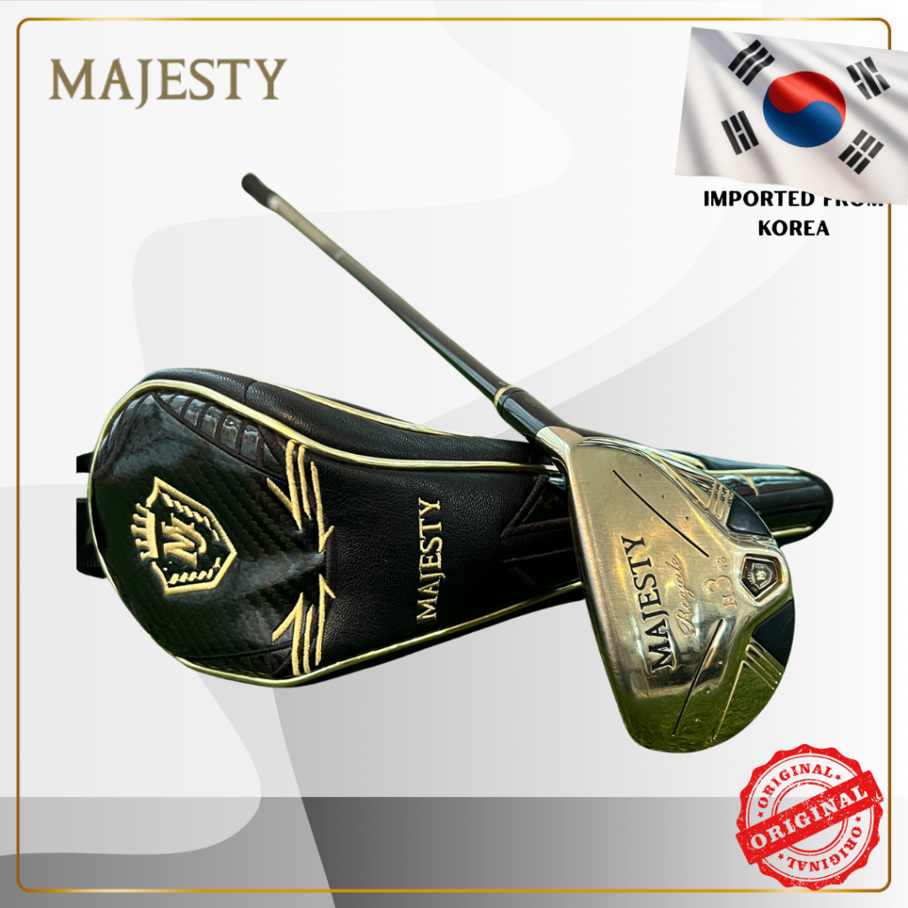✨(ไม้กอล์ฟมือสอง) MAJESTY ROYALE  Hybrid3 - for Man  - Shaft : Original / MAJESTY LV-540 - Loft : 18