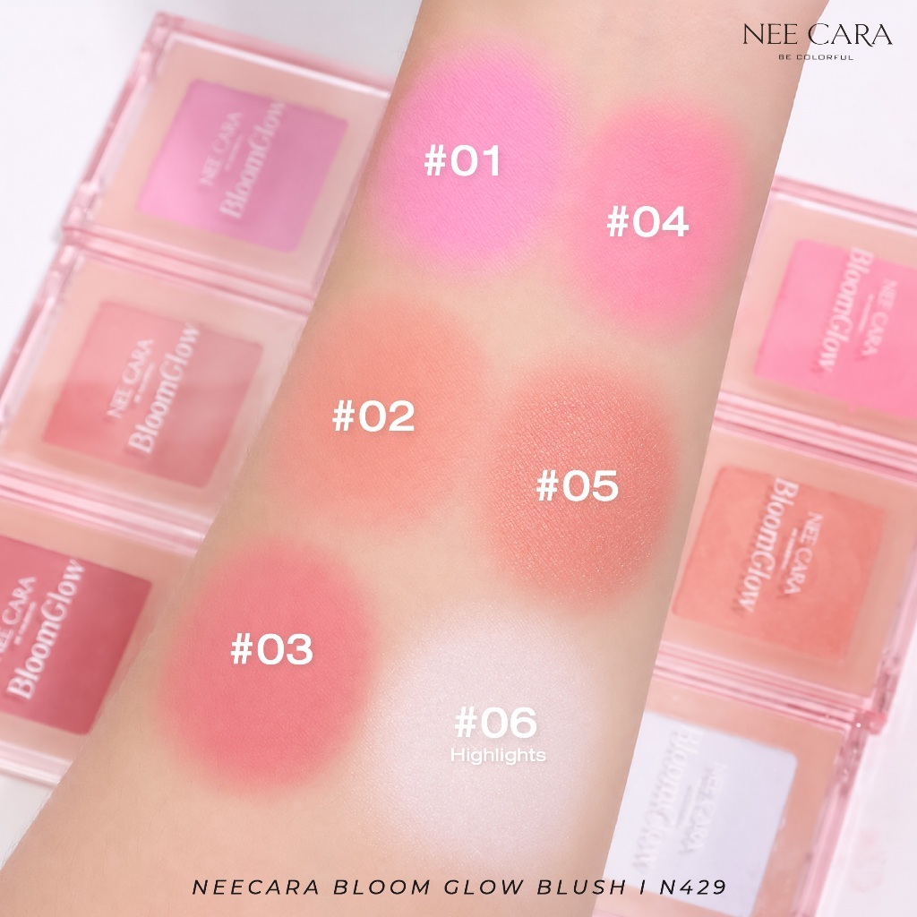 NEE CARA أحمر خدود Bloom Glow ‏N429 — صورة 4
