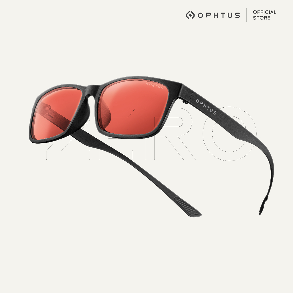OPHTUS แว่นกรองแสงสำหรับเกมเมอร์ รุ่น Zero เลนส์ RetinaX Umbra