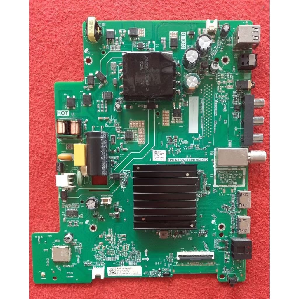 วันบอร์ดทีวีToshiba(โตชิบา)43นิ้วรุ่น43E31MPพาสTPD.NT72690T.PB702(T)แท้ถอดมือสอง