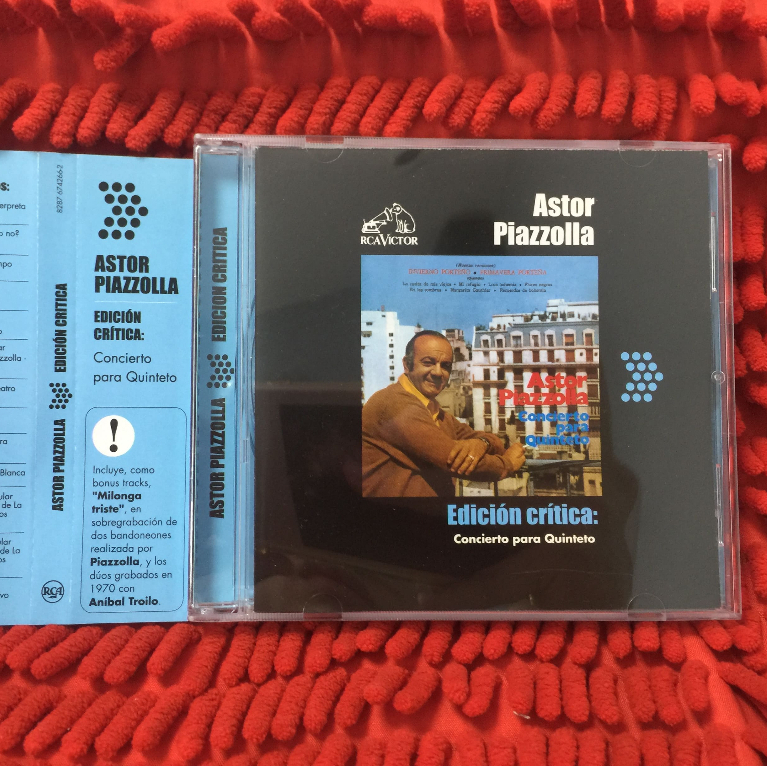 CD Astor Piazzolla – Edición Crítica: Concierto Para Quinteto /PR8-12