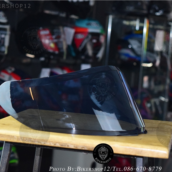 ชิว หรือ หน้ากาก หมวกกันน็อคRaiden รุ่น EXON และ BLADE ตรงรุ่น และ ใช้กับรุ่น  Fuse razor evo ได้