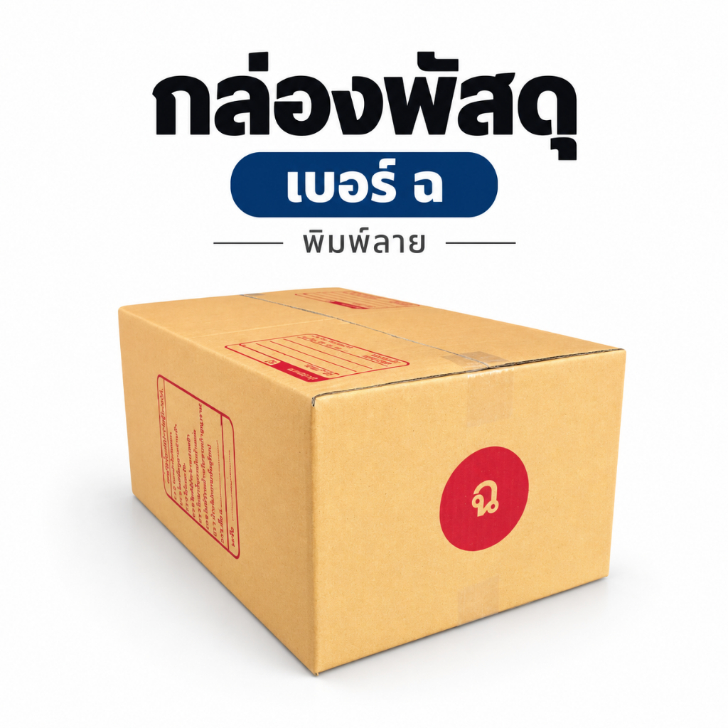 กล่องไปรษณีย์ เบอร์ ฉ (พิมพ์ลาย) KA125