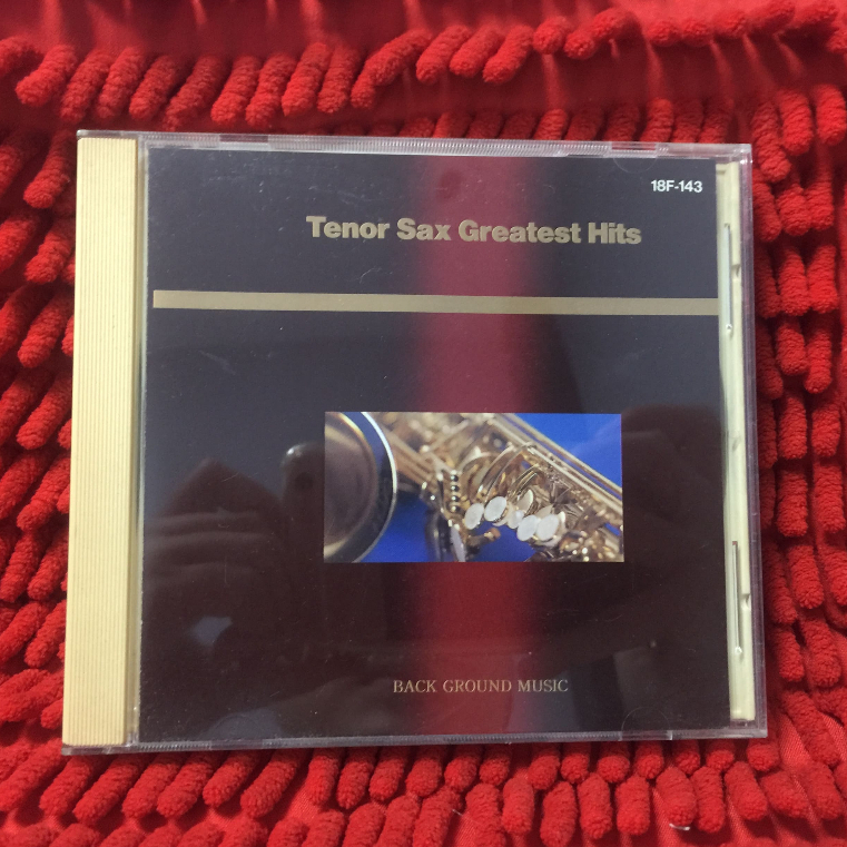 CD Tenor Sax Greatest Hits BACK GROUND MUSIC /PR9-10