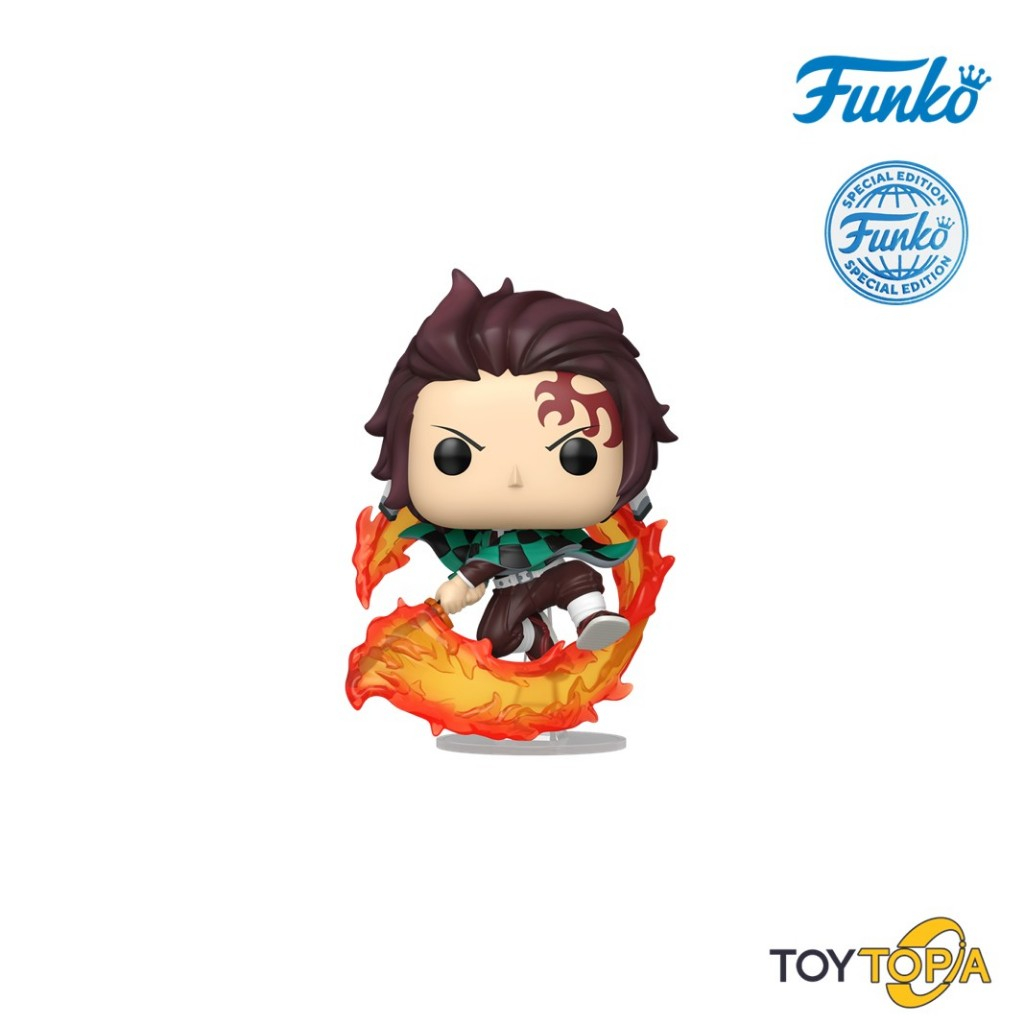 (94732) Tanjiro Kamado (Sun Breathing)(2507)(Exclusive) POP! Animation: Demon Slayer by Funko