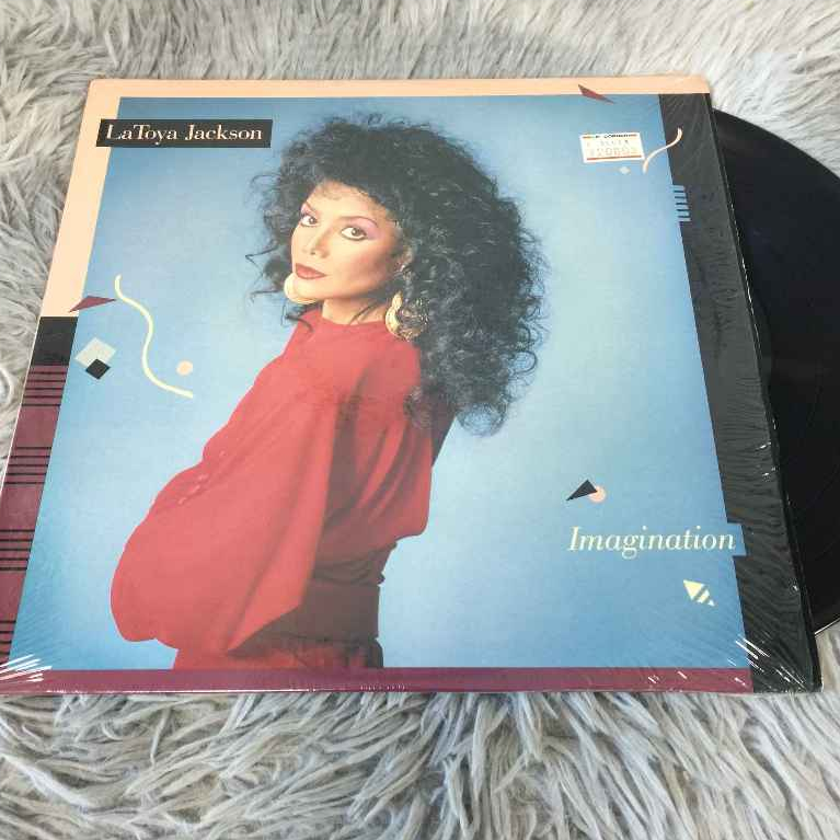 Imagination - La Toya Jackson ขนาด 12 นิ้ว LP G115