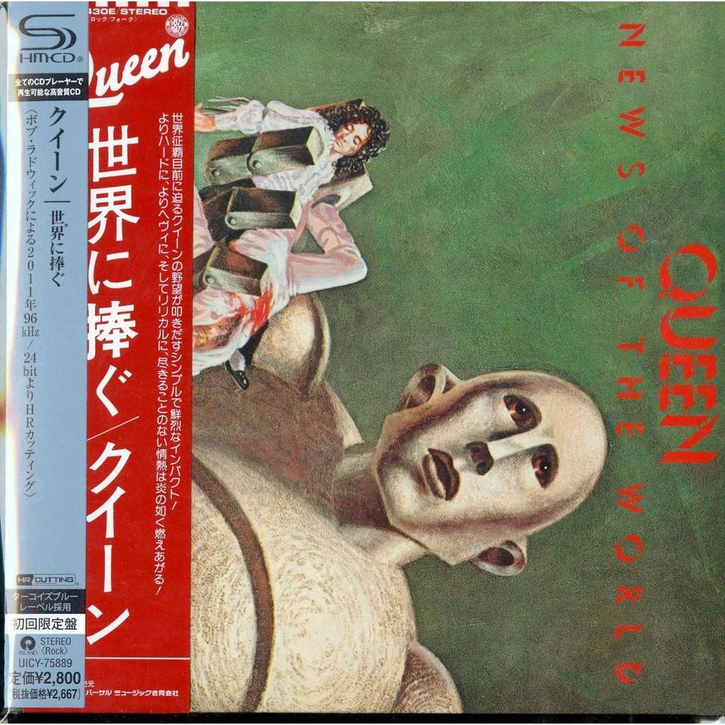 QUEEN News Of The World Mini LP SHM CD