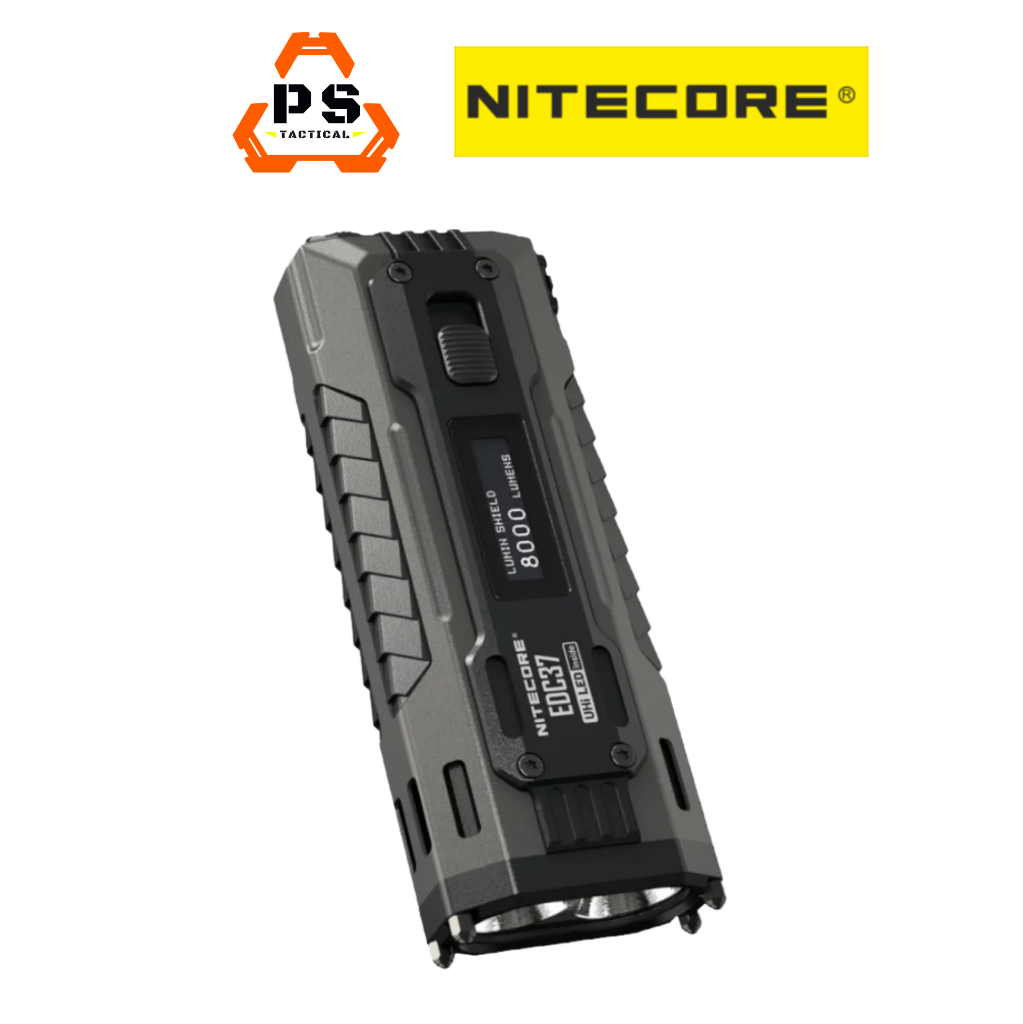 ไฟฉายพกพา NITECORE EDC37(8000LM) ULTIMATE TACTICAL EDC FLASHLIGHT