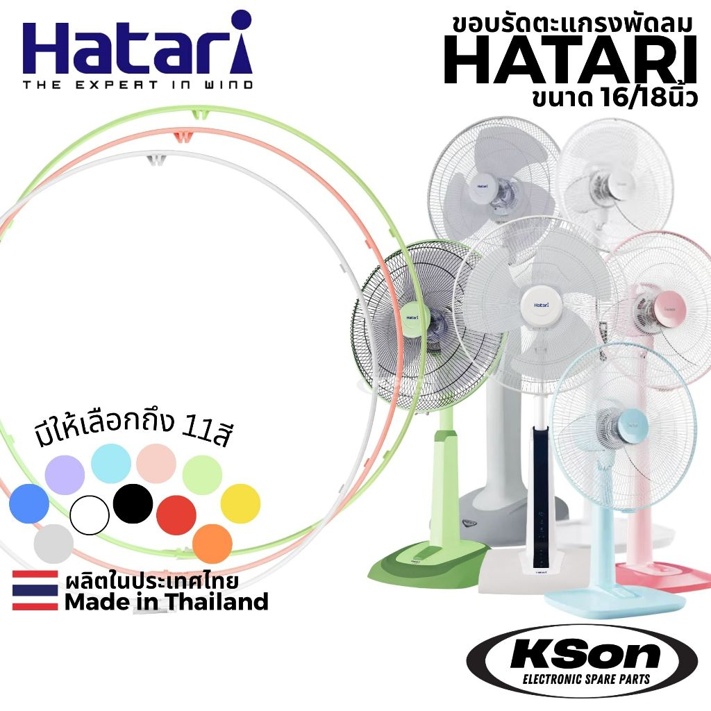 ขอบรัดตะแกรงพัดลม ฮาตาริ Hatari Fan Grill Trim ขนาด 16นิ้ว / 18นิ้ว