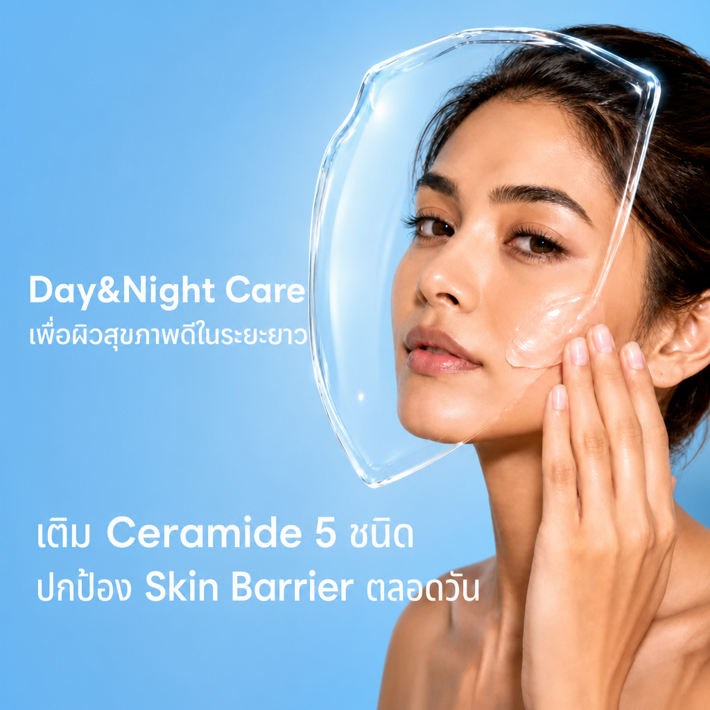 POPASKIN 8D Hyaluronic Acid Barrier Hydrating Primer Serum เซรั่มหน้า เซรั่มไฮยา ฟื้นฟูผิว เติมความชุ่มชื้น ผิวแพ้ง่าย — صورة 5