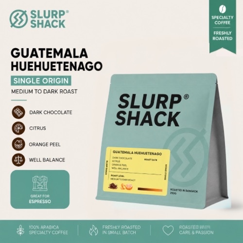 Slurp Shack | Guatemala Huehuetenago เมล็ดกาแฟ คั่วกลางค่อนเข้ม