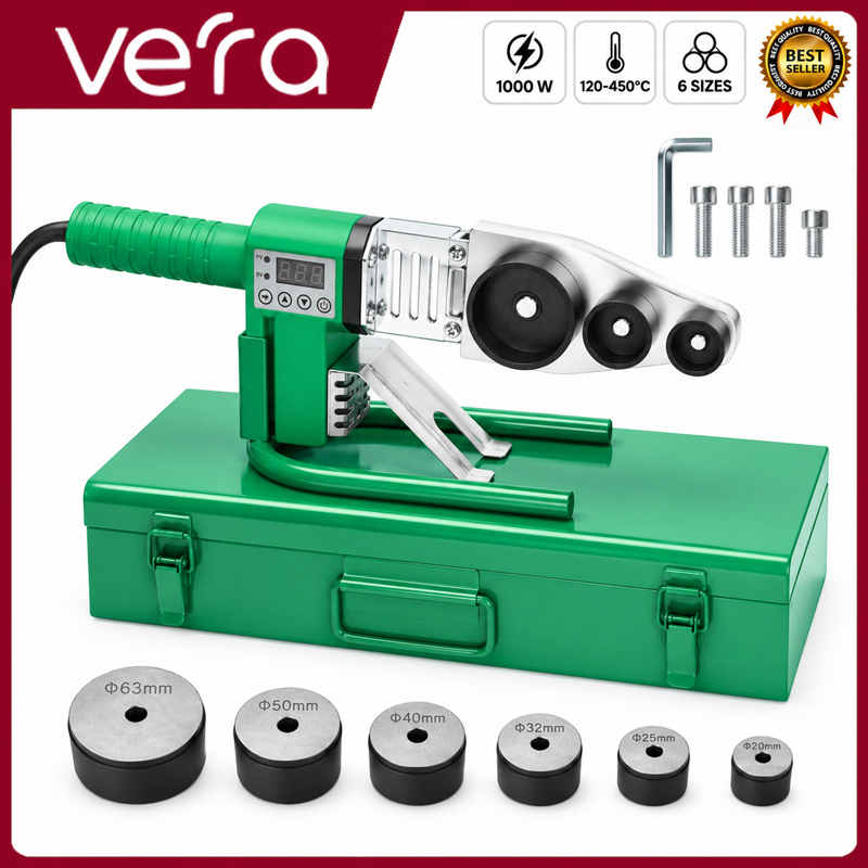เครื่องเชื่อมท่อ เครื่องเชื่อมท่อ PPR 20-63 mm. รุ่น DN 20-63 Professional Tools