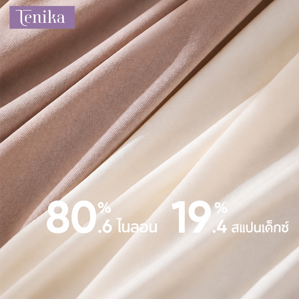 TENIKA Plus size Panties กางเกงในไร้ขอบ เอวสูงไซส์ใหญ่ กางเกงในสาวอวบ เต็มตัว XXL-XXXXL — صورة 7