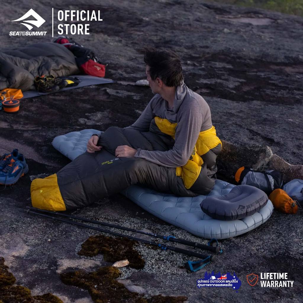 Sea to summit Ether Light XR Insulated Air Sleeping Mat | Ether แผ่นรองนอนพกพา เดินป่า แคมป์ปิ้ง คุณภาพสูง — صورة 7