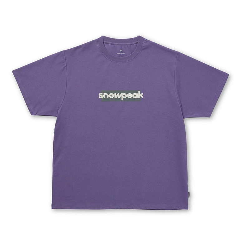 Snow Peak เสื้อยืด รุ่น SP REFLECTIVE TYPOGRAPHY T-SHIRT — صورة 5