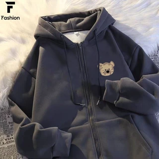 เสื้อสเวตเตอร์แฟชั่น ฮู้ดคู่ซิป Unisex เกรดพรีเมียม ดีไซน์เกาหลี เนื้อนุ่ม ยืดหยุ่น ใส่สบายมาก